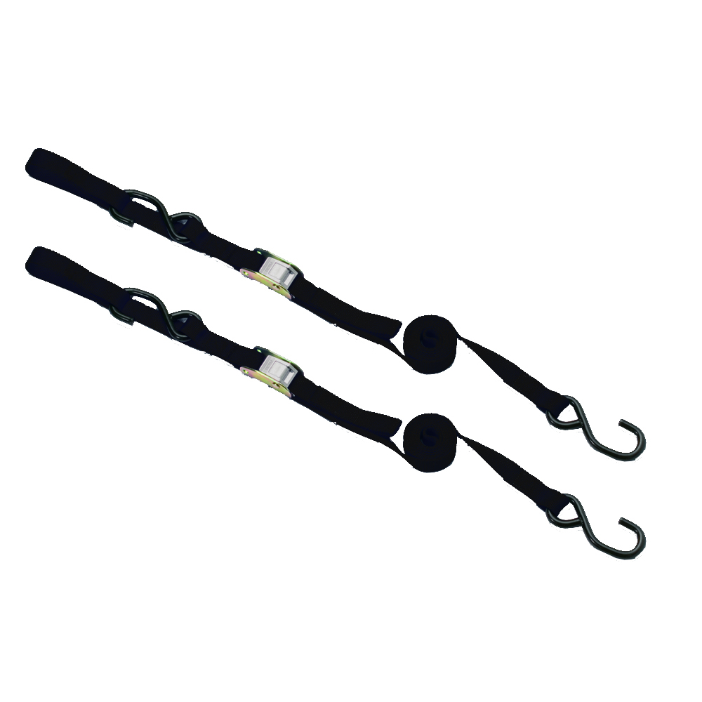 TIEDOWN R.LINE H.DUTY+XTRA LOOP HOOK TYPE - BLACK